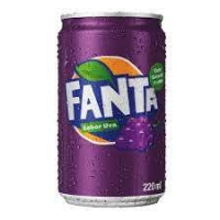 imagem de REFRI FANTA UVA 220ML LATA