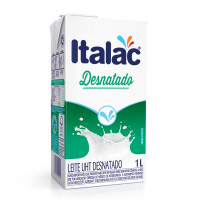 imagem de LEITE UHT ITALAC 1LT DESNATADO