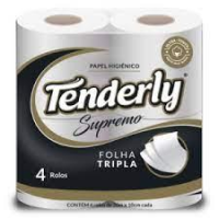 imagem de PAPEL HIG TENDERLY C 04 20MT FL TRIPLA SUPREMO