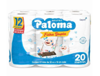 imagem de PAPEL HIG PALOMA 20M C/12 F DUPLA NEUTRO