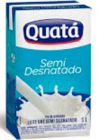 imagem de LEITE UHT QUATA 1LT SEMIDESNATADO