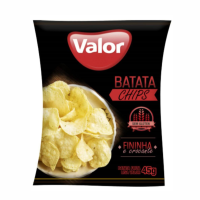 imagem de BATATA CHIPS VALOR 45G TRAD