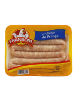 imagem de LINGUICA DE FRANGO FRANBOM 600G